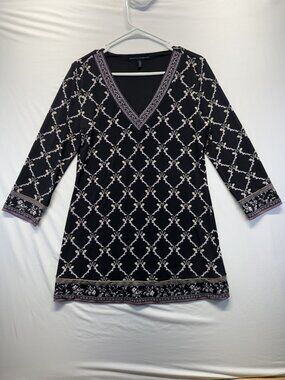 White House Black Market Women's Tunic Sz M